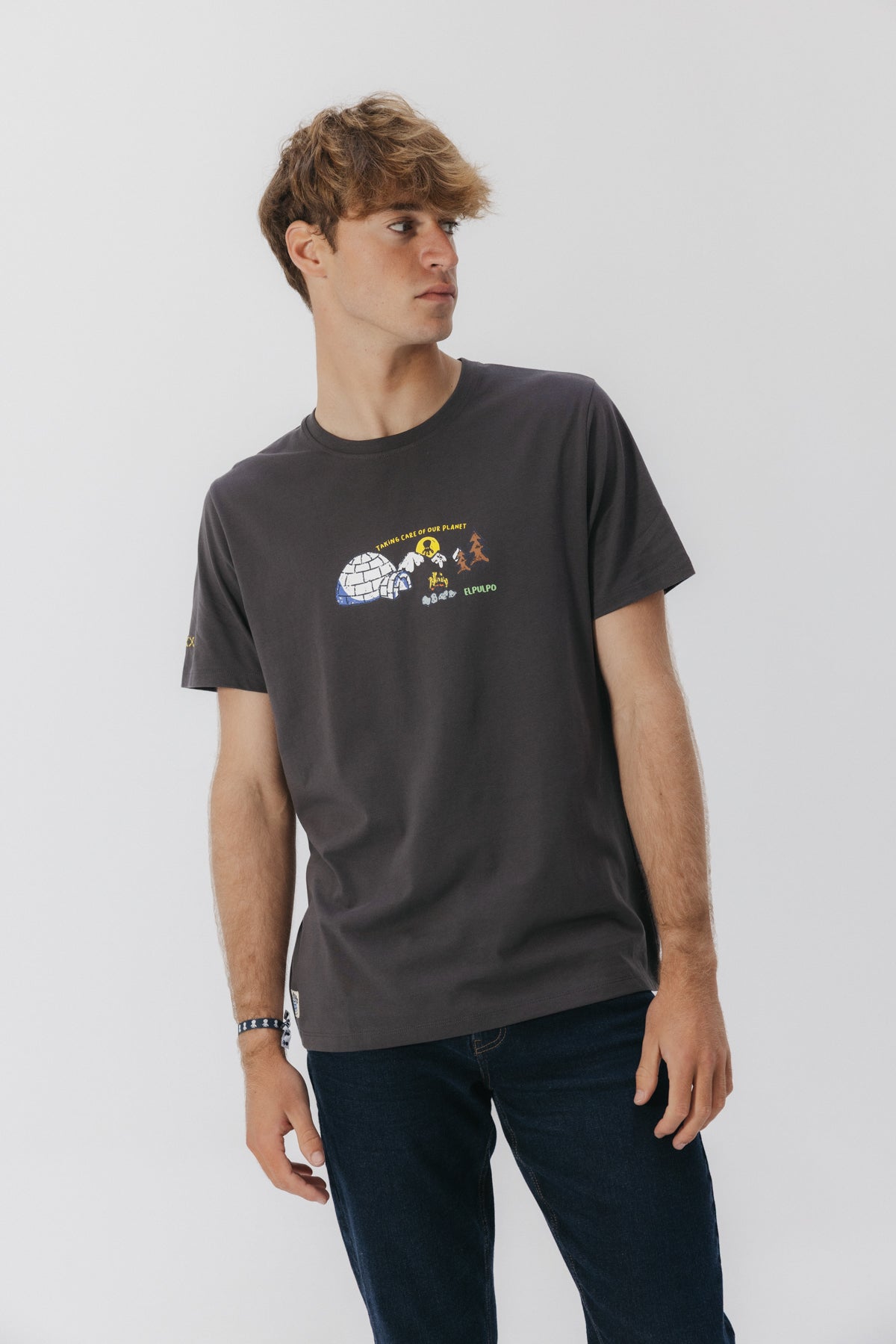 CAMISETA IGLÚ ANTRACITA