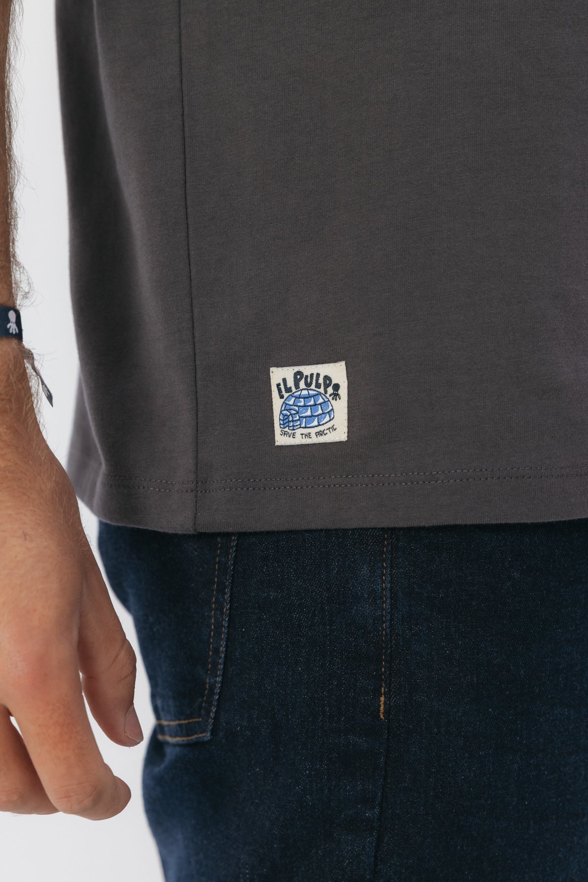 CAMISETA IGLÚ ANTRACITA