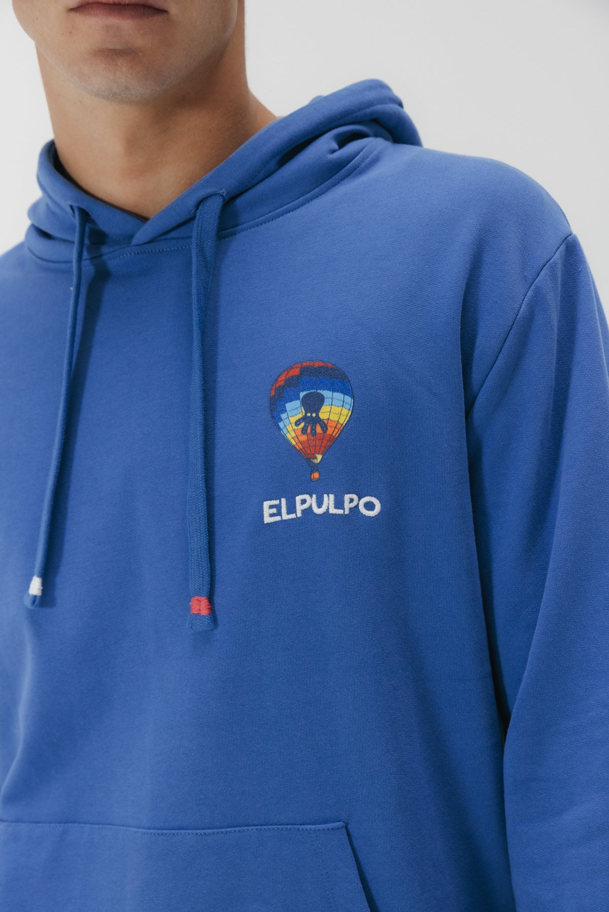 SUDADERA CAPUCHA ELPULPO BALLOON AZUL ELÉCTRICO