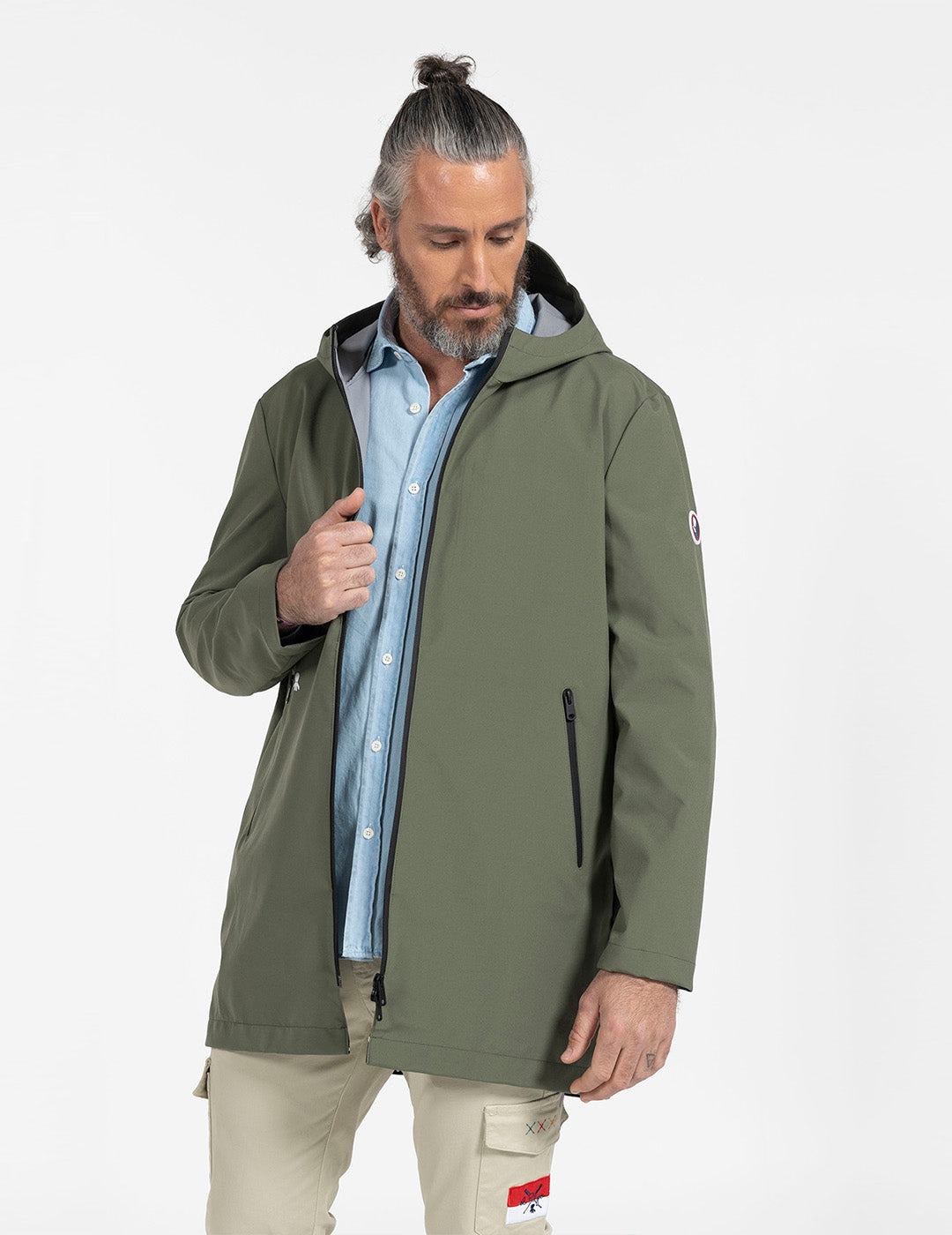 PARKA SPENCER VERDE KHAKI