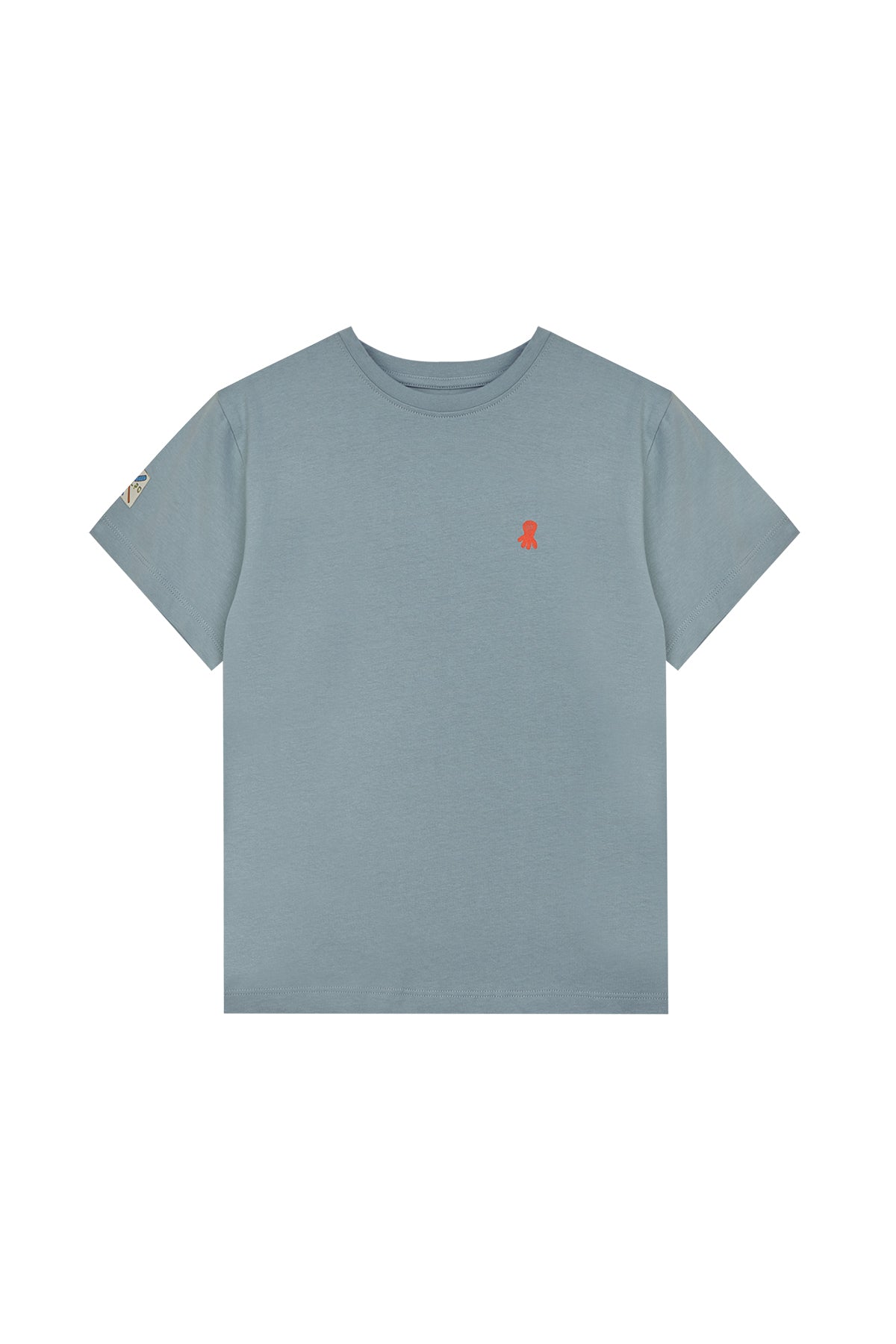 CAMISETA NIÑO ESTAMPADO SOUND LIKE GOOD MEMORIES AZUL GRISÁCEO