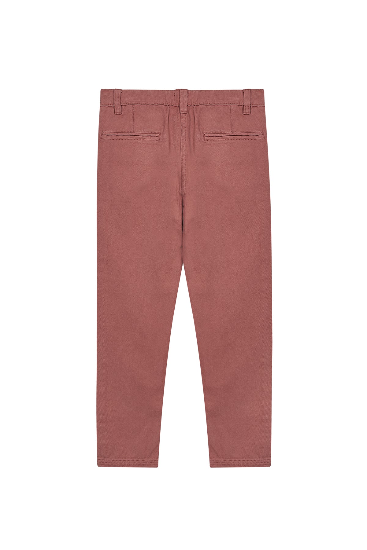 PANTALÓN NIÑO BAGGY DENIM ROJO DELAVÉ