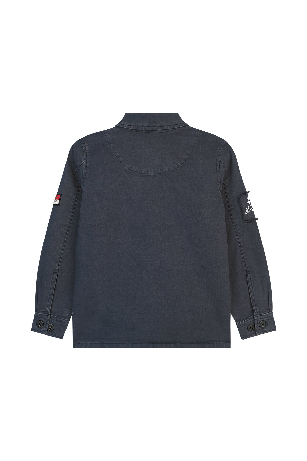 SOBRECAMISA NIÑO HERITAGE DOS BOLSILLOS AZUL MARINO DELAVÉ