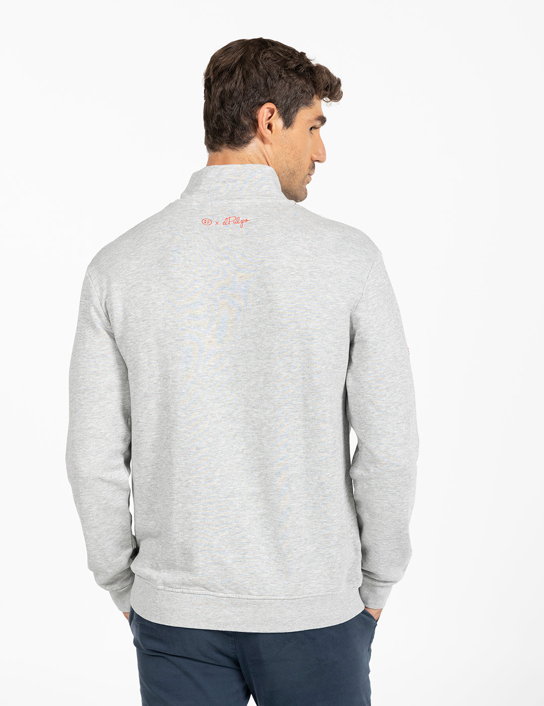 PERKINS RFEF SWEATSHIRT WITH GREY VIGORÉ PATCH