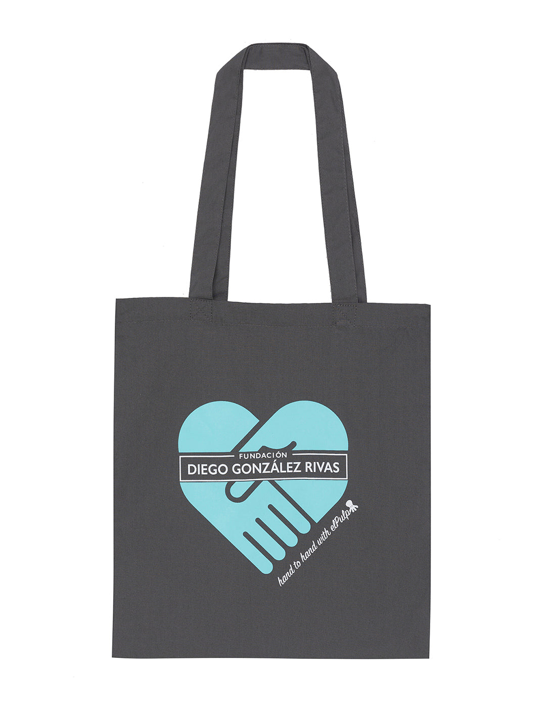 TOTE ESTAMPADA FUNDACIÓN DIEGO GONZÁLEZ RIVAS CARBÓN