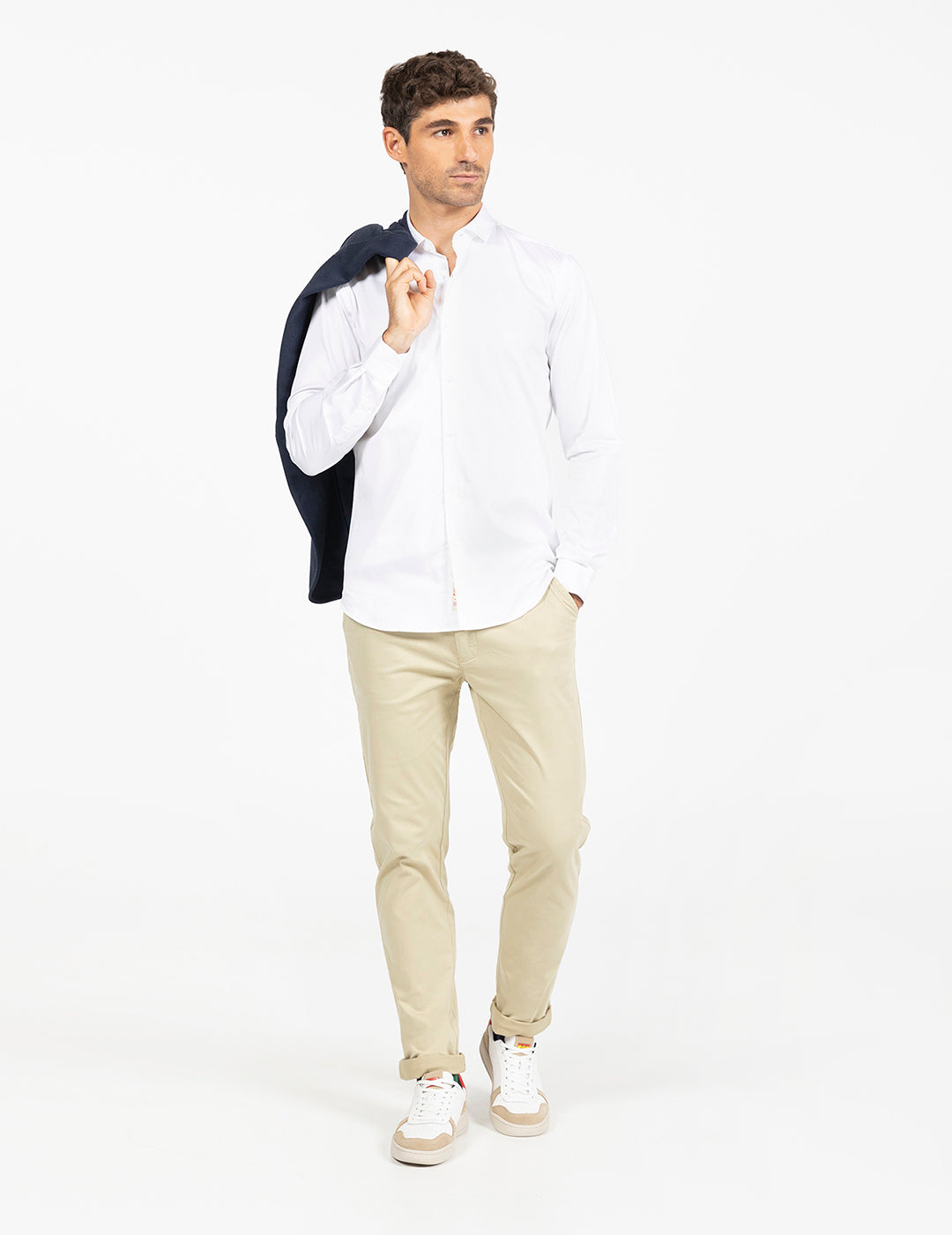 RFEF DRESS SHIRT PURE WHITE