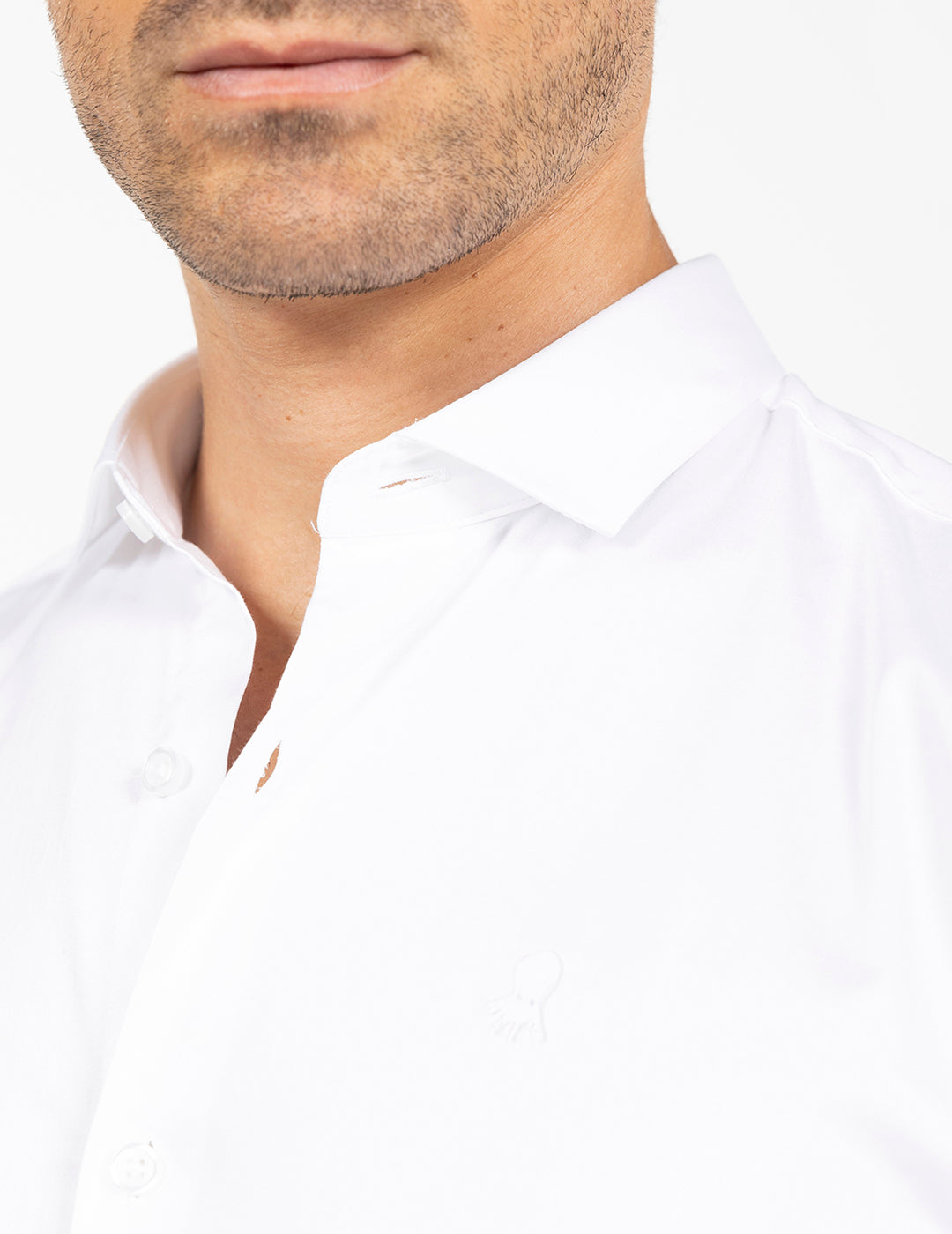 RFEF DRESS SHIRT PURE WHITE