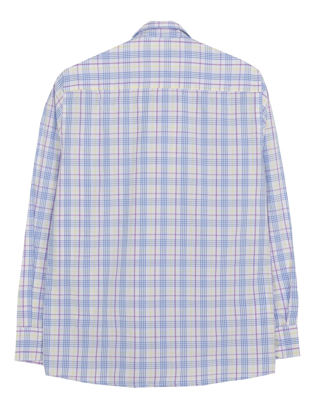 CAMISA NIÑO SOFT COLOR CHECK AMARILLO