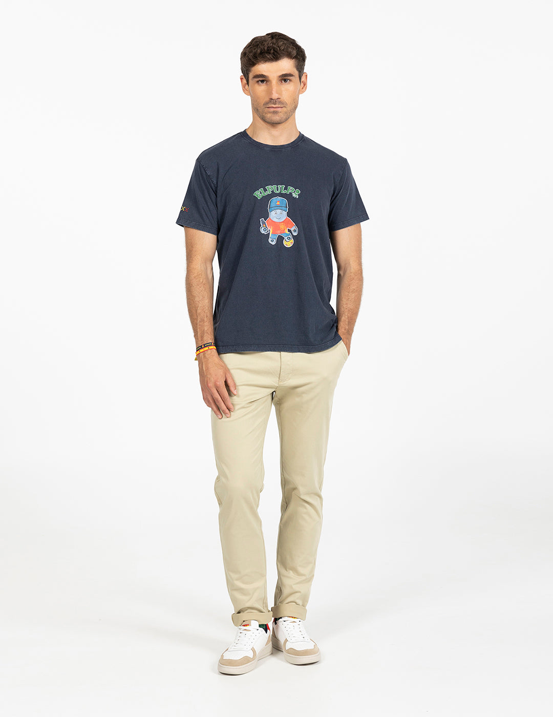 ELPULPO RFEF T-SHIRT BÁSICA AZUL MARINHO DELAVÉ