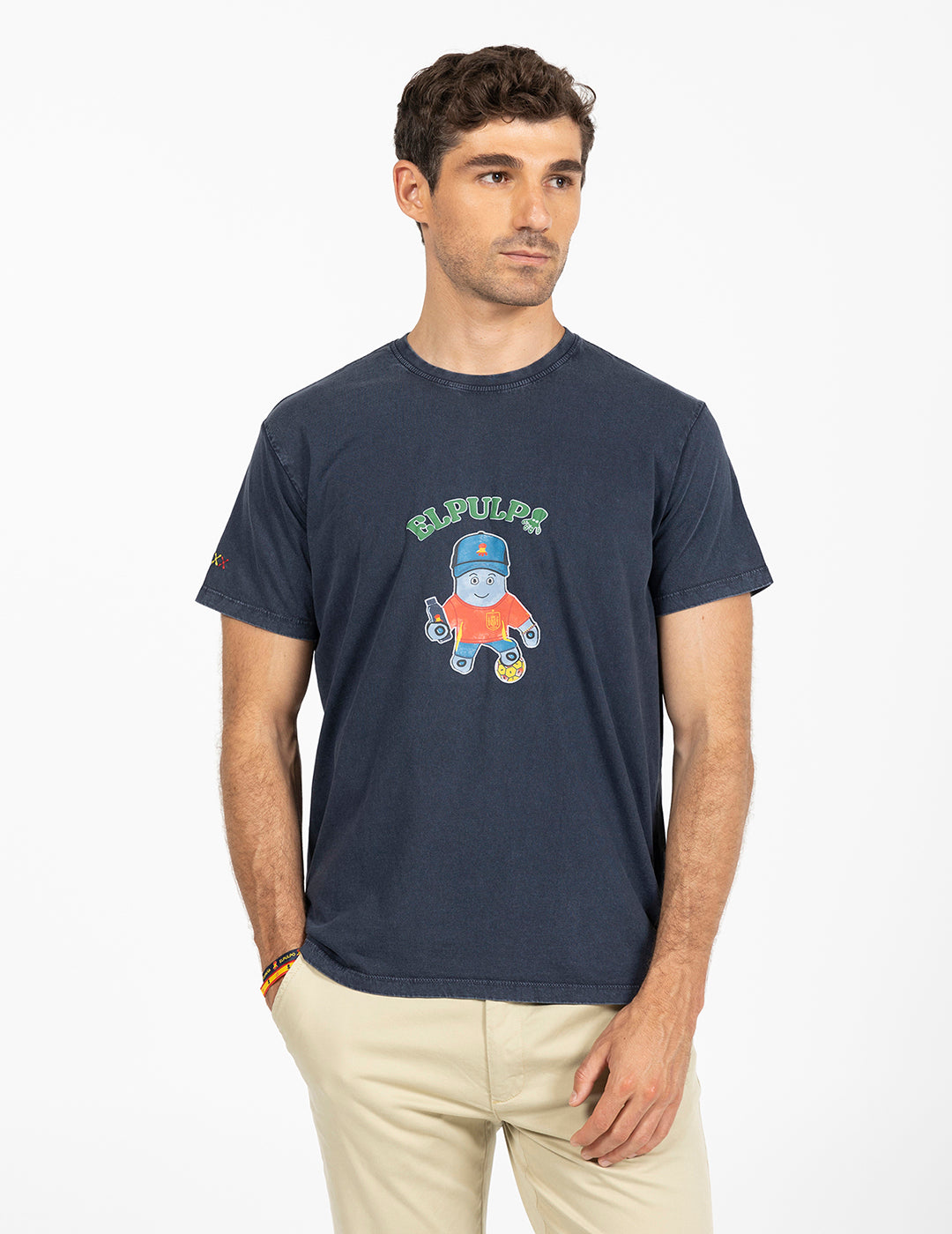 ELPULPO RFEF T-SHIRT BÁSICA AZUL MARINHO DELAVÉ