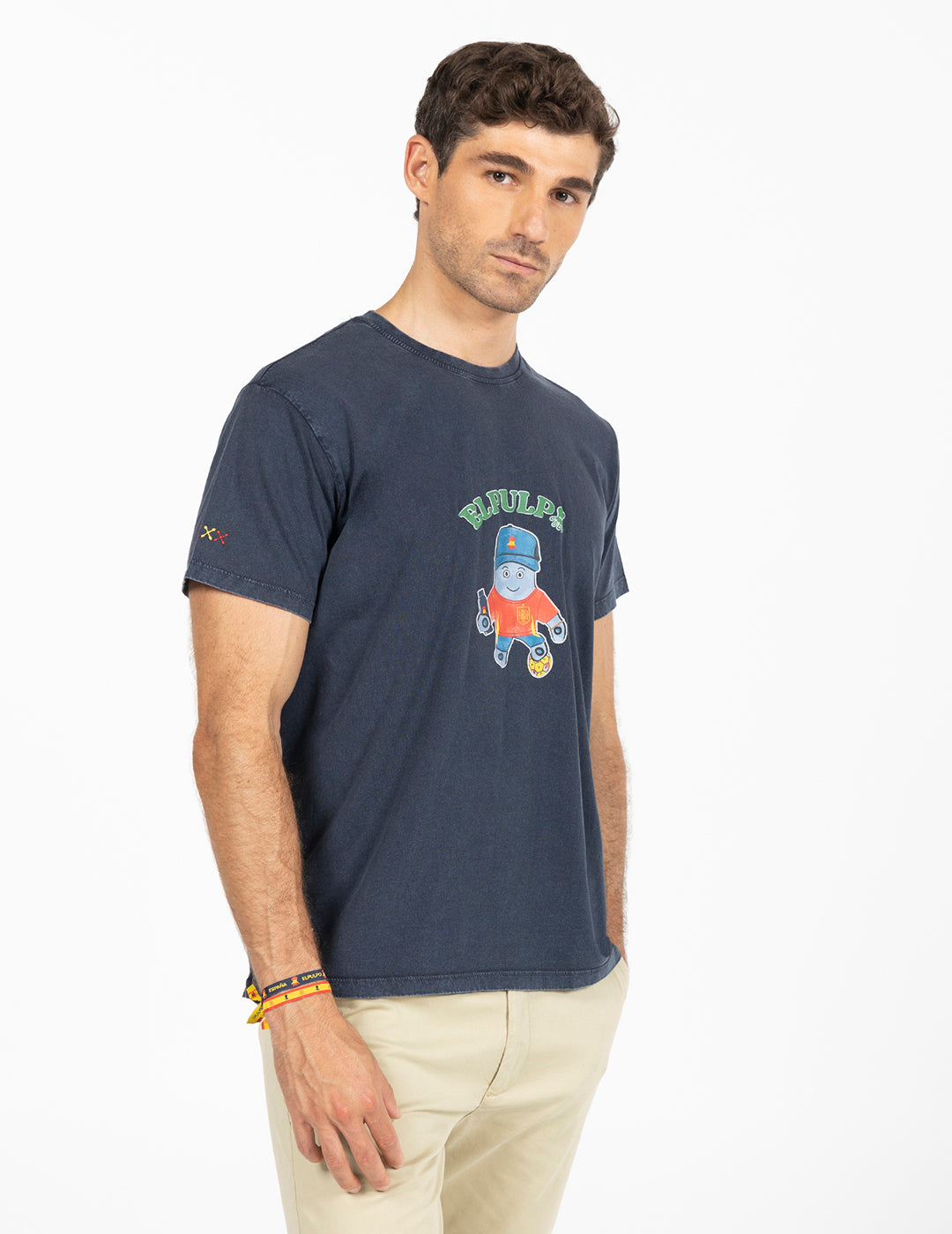 ELPULPO RFEF T-SHIRT BÁSICA AZUL MARINHO DELAVÉ