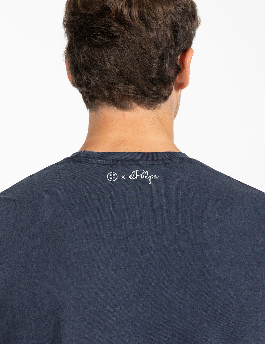 ELPULPO RFEF T-SHIRT BÁSICA AZUL MARINHO DELAVÉ