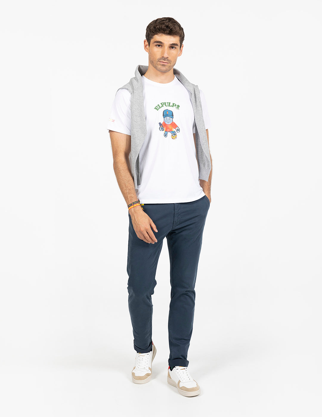 T-SHIRT BÁSICA ELPULPO RFEF BRANCO PURO