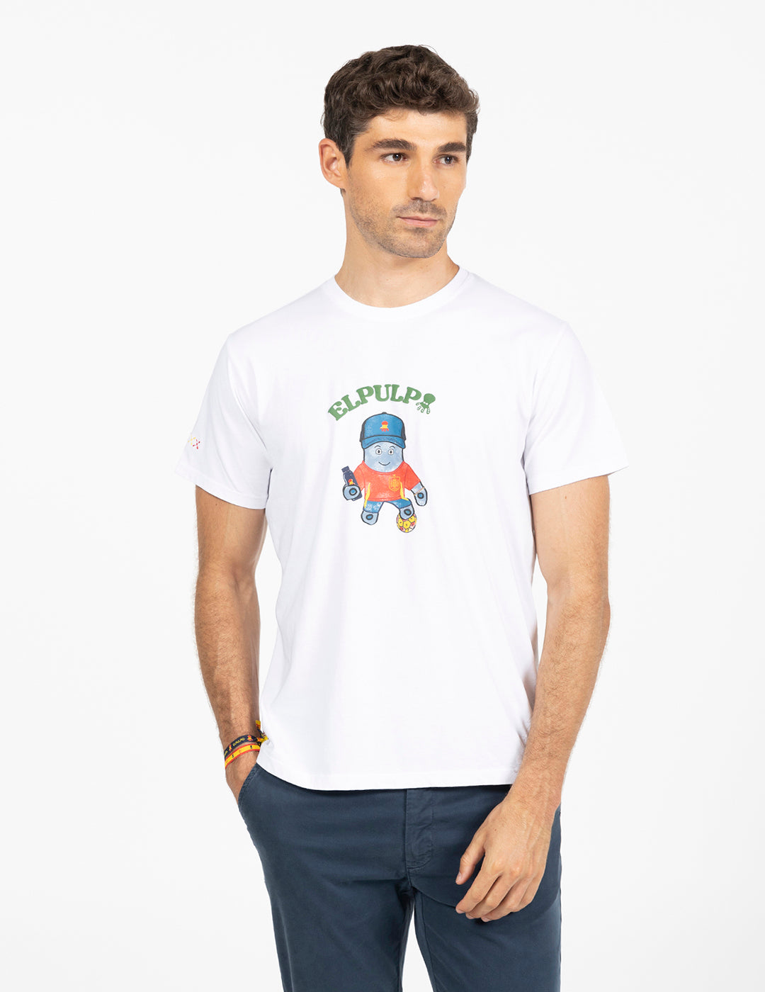 T-SHIRT BÁSICA ELPULPO RFEF BRANCO PURO