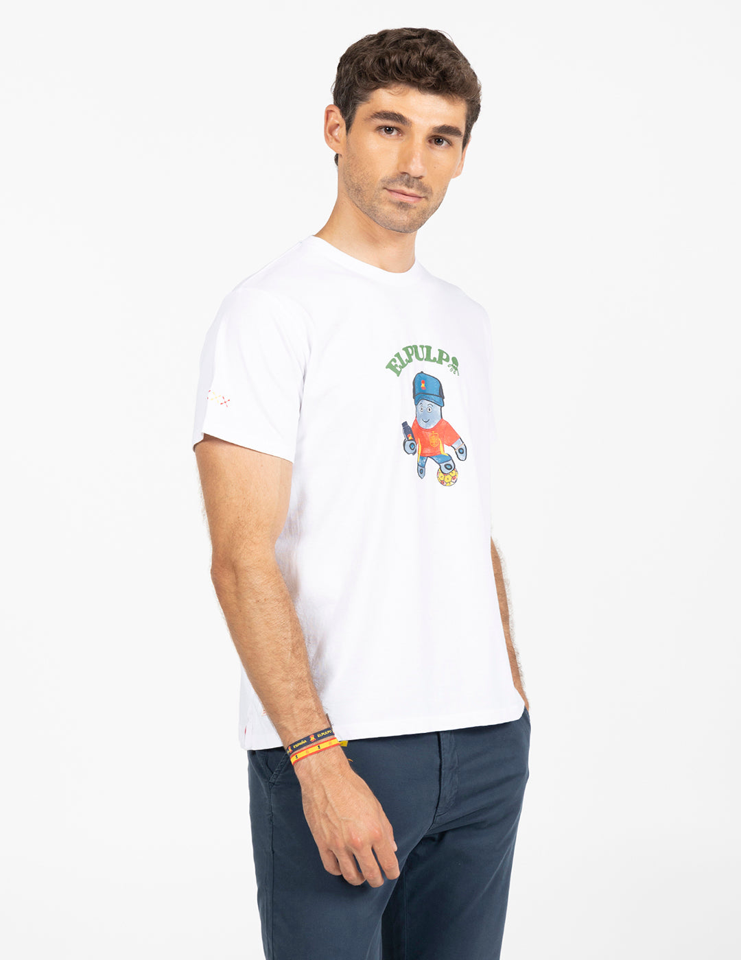 T-SHIRT BÁSICA ELPULPO RFEF BRANCO PURO