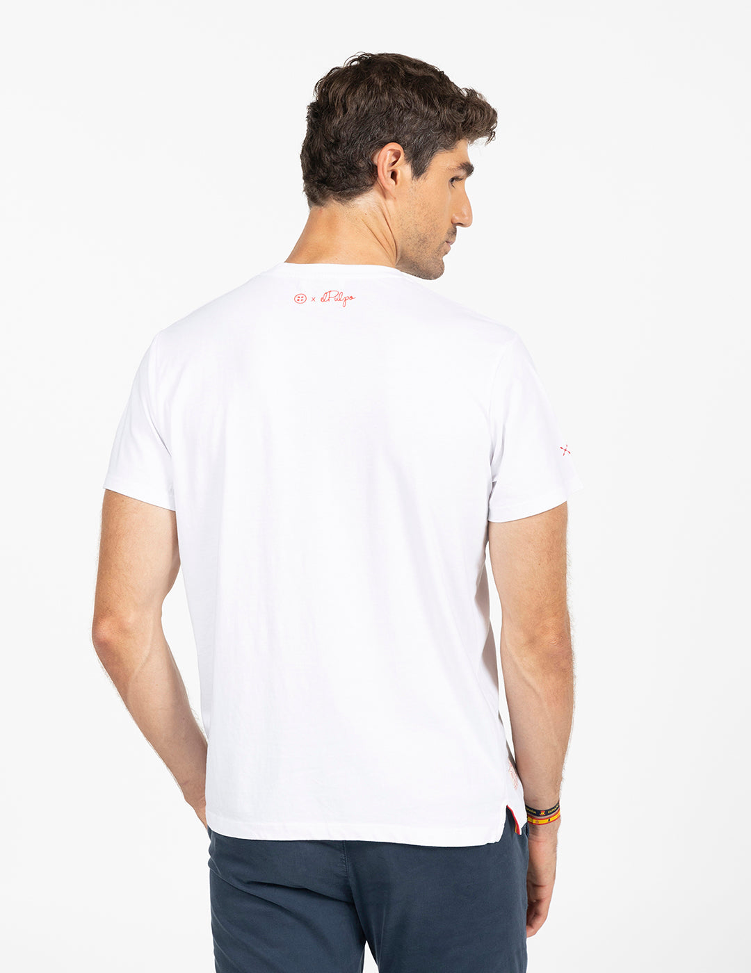 T-SHIRT BÁSICA ELPULPO RFEF BRANCO PURO