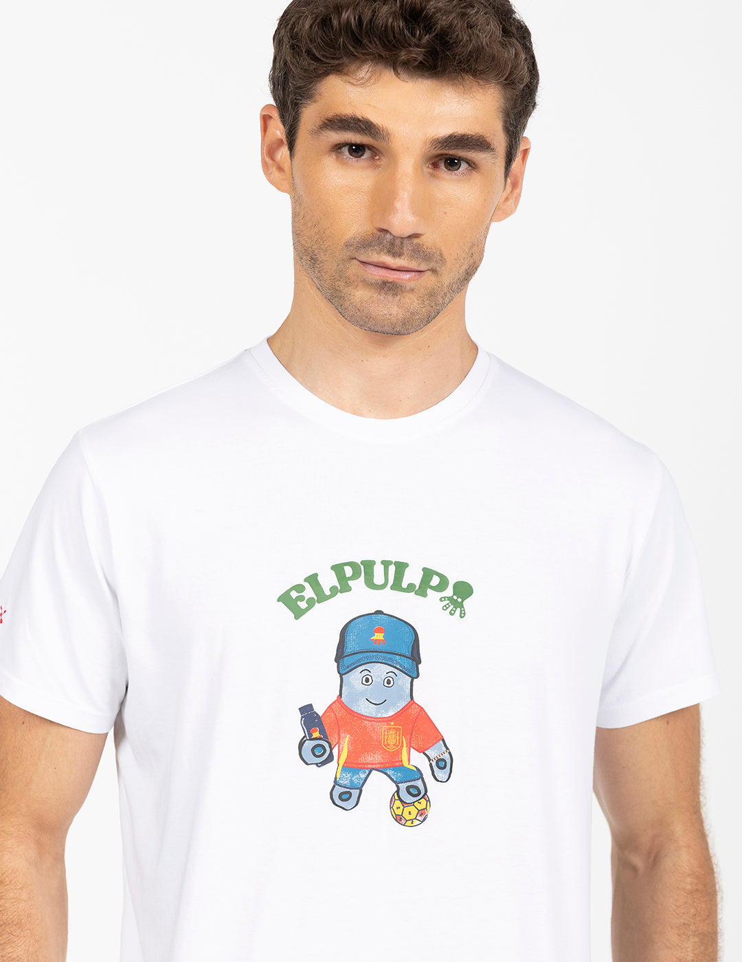 T-SHIRT BÁSICA ELPULPO RFEF BRANCO PURO