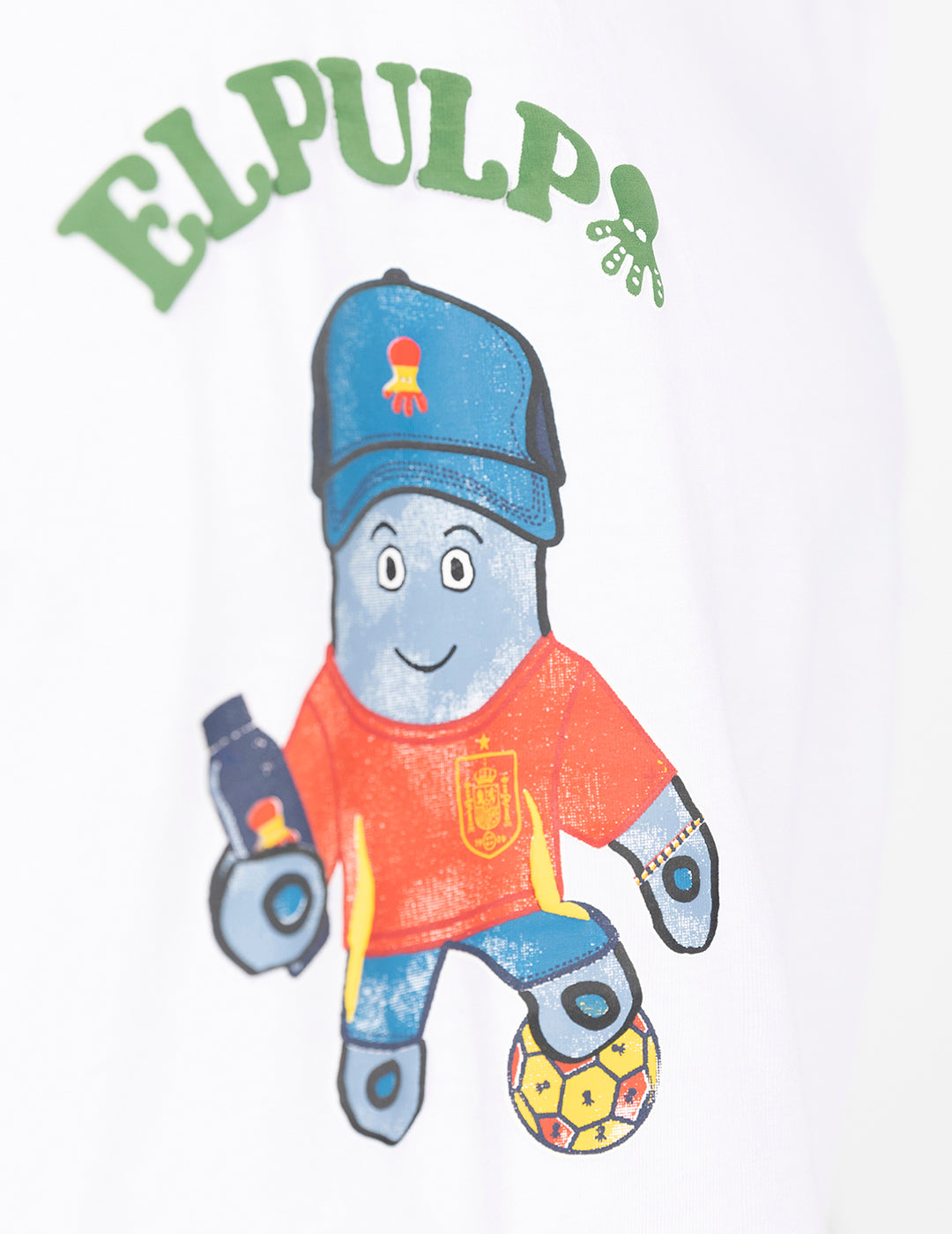 T-SHIRT BÁSICA ELPULPO RFEF BRANCO PURO