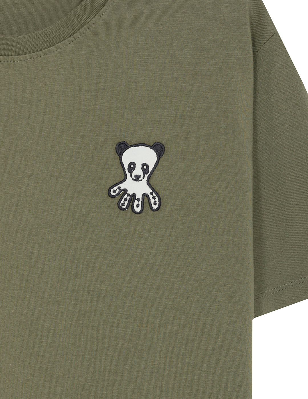 CAMISETA PANDA VERDE SALVIA