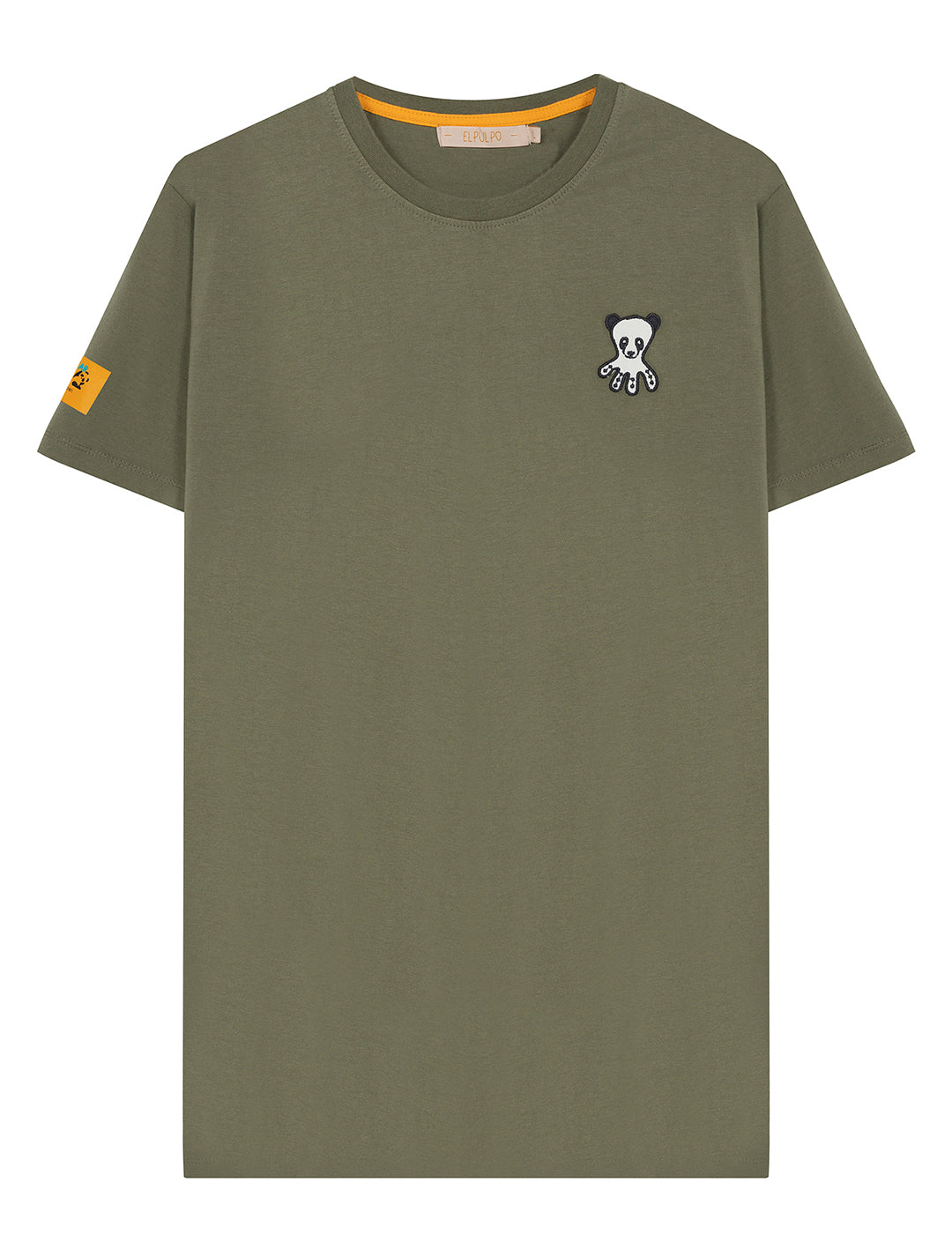 CAMISETA PANDA VERDE SALVIA
