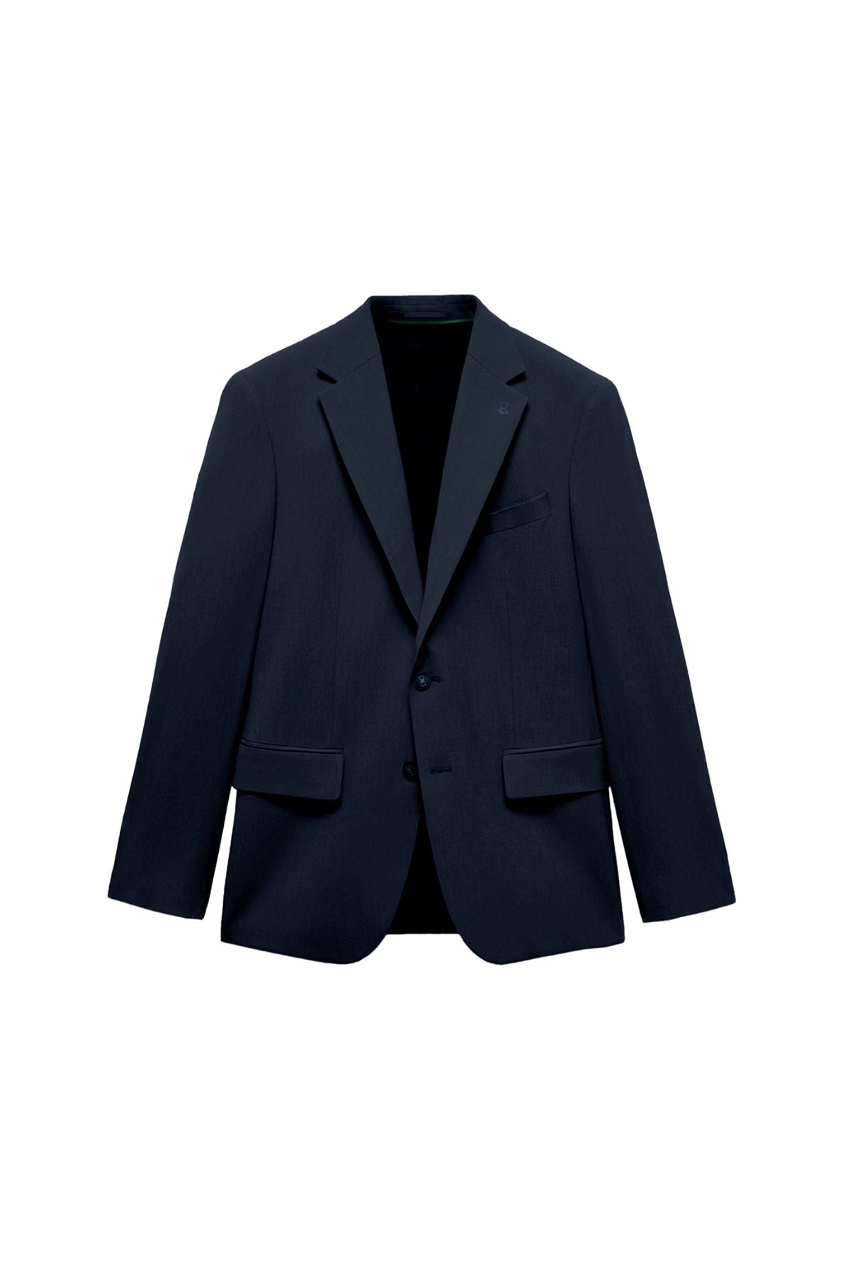 AMERICAN SUIT WITH NAVY BLUE WOOL