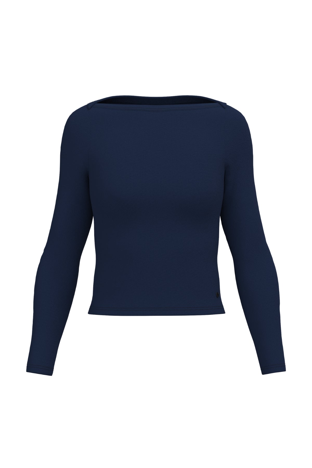 Camiseta teen escote barco azul marino