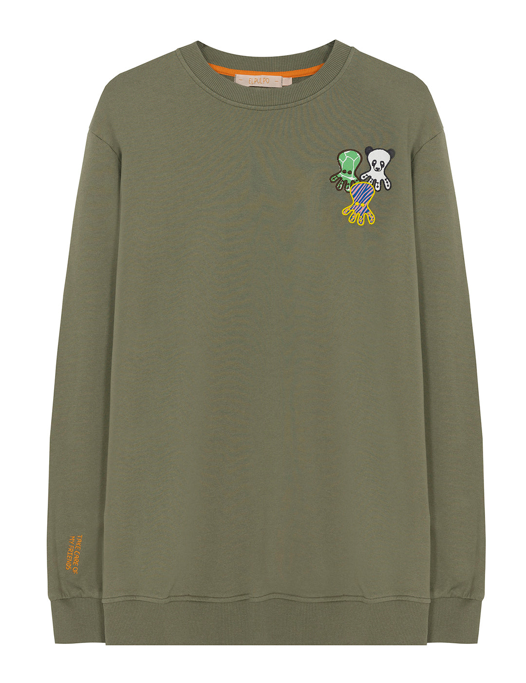 FELPA TRIBU VERDE SALVIA