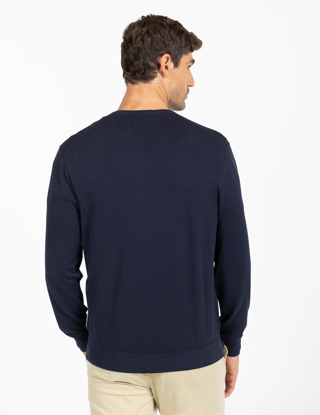 RFEF NAVY BLUE V-NECK JERSEY
