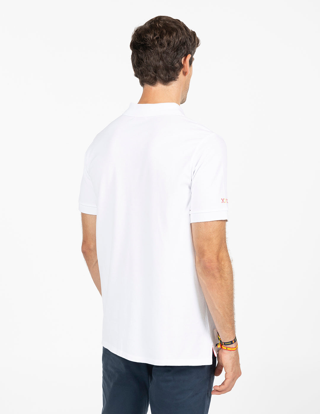 POLO ESCUDO RFEF BLANCO PURO