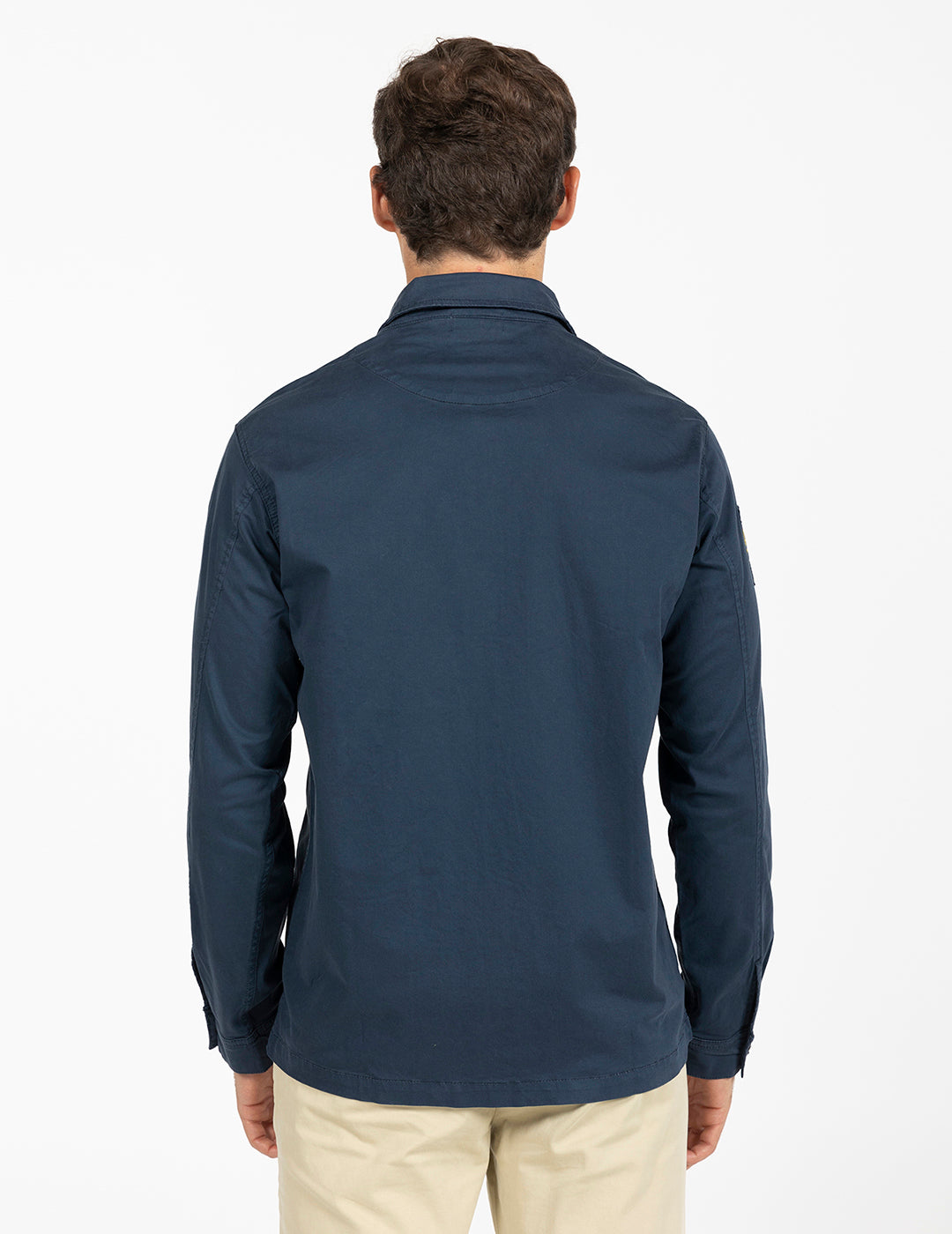 RFEF NAVY BLUE LABEL DETAIL OVERSHIRT