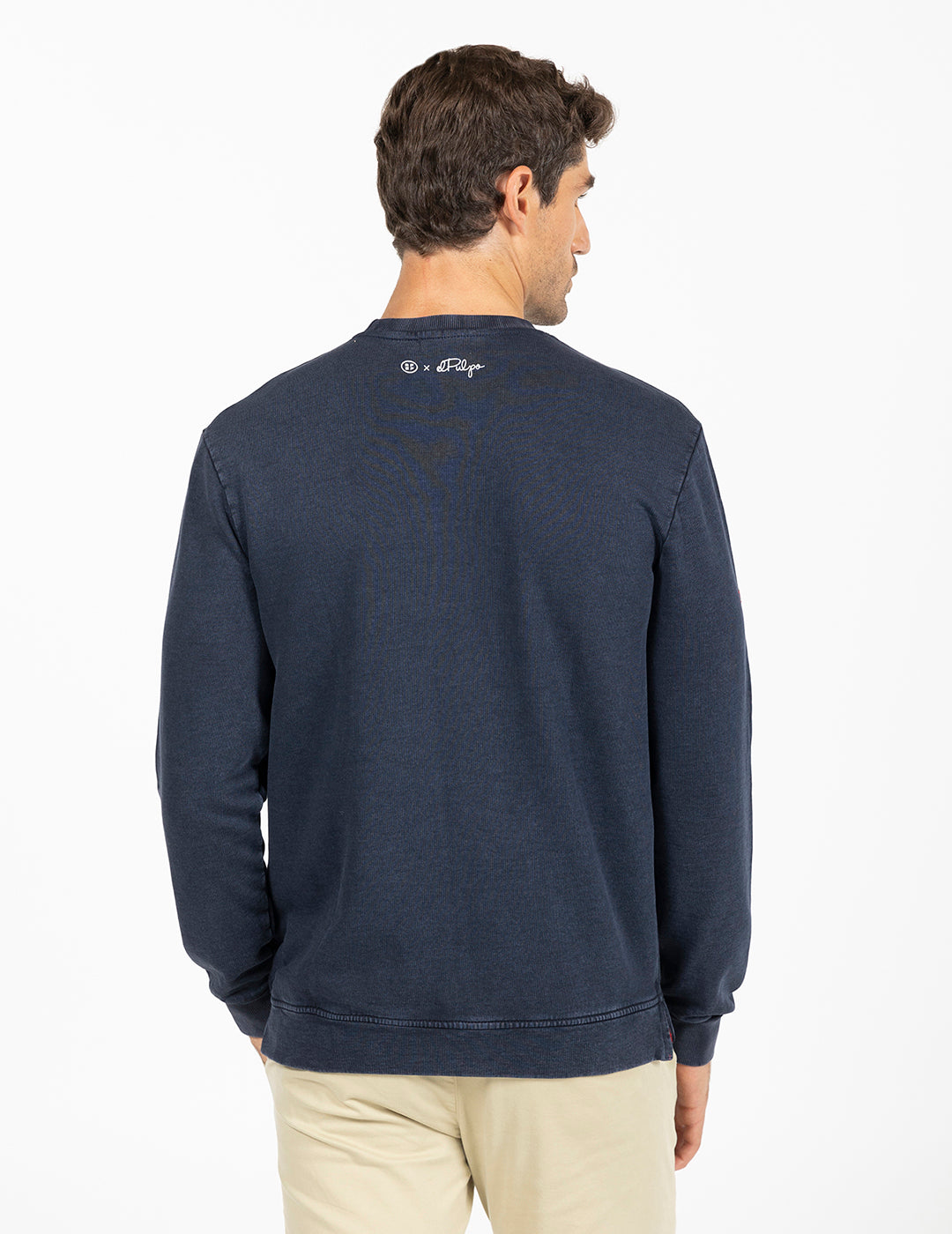 DELAVÉ BASIC RFEF SWEATSHIRT AZUL MARINHO