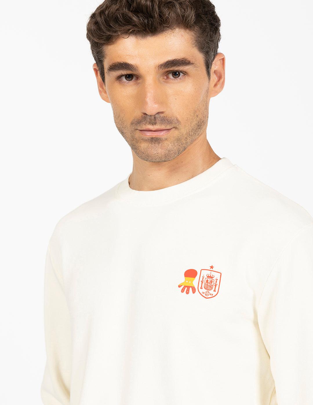 SWEATSHIRT OFF-WHITE RFEF SHIELD