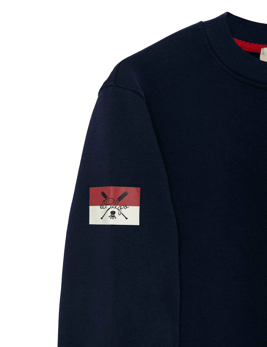 SUDADERA NIÑO FLAG CREWNECK AZUL MARINO