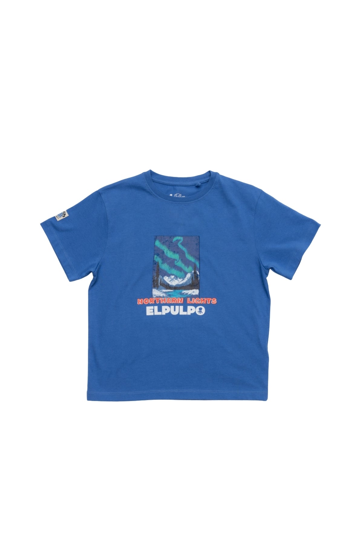 CAMISETA NIÑO NORTHERNLIGHTS AZUL ELÉCTRICO