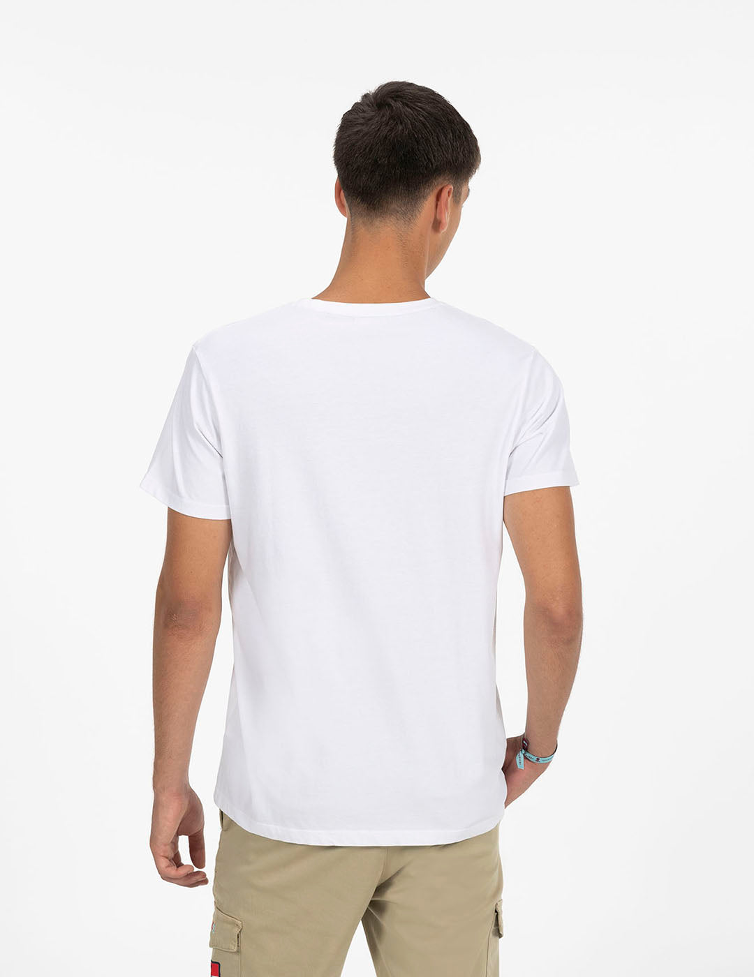 PURE WHITE MOUNTAINS PRINT T-SHIRT