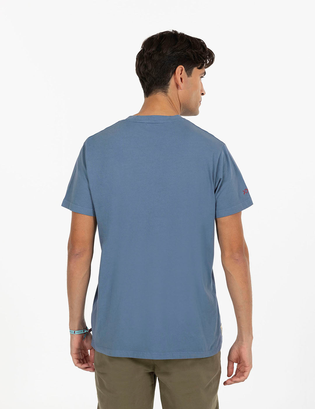 MOUNTAIN VAN INDIGO DELAVÉ PRINTED T-SHIRT