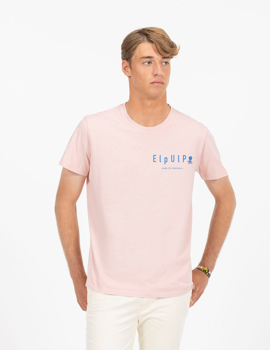 PLAGE WASHED T-SHIRT ROSA DELAVÉ