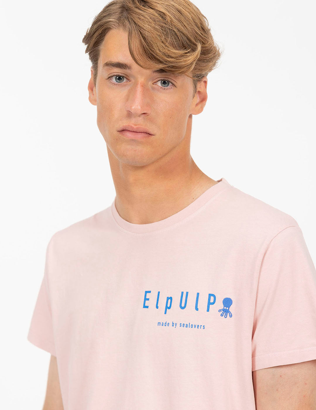 PLAGE WASHED T-SHIRT ROSA DELAVÉ