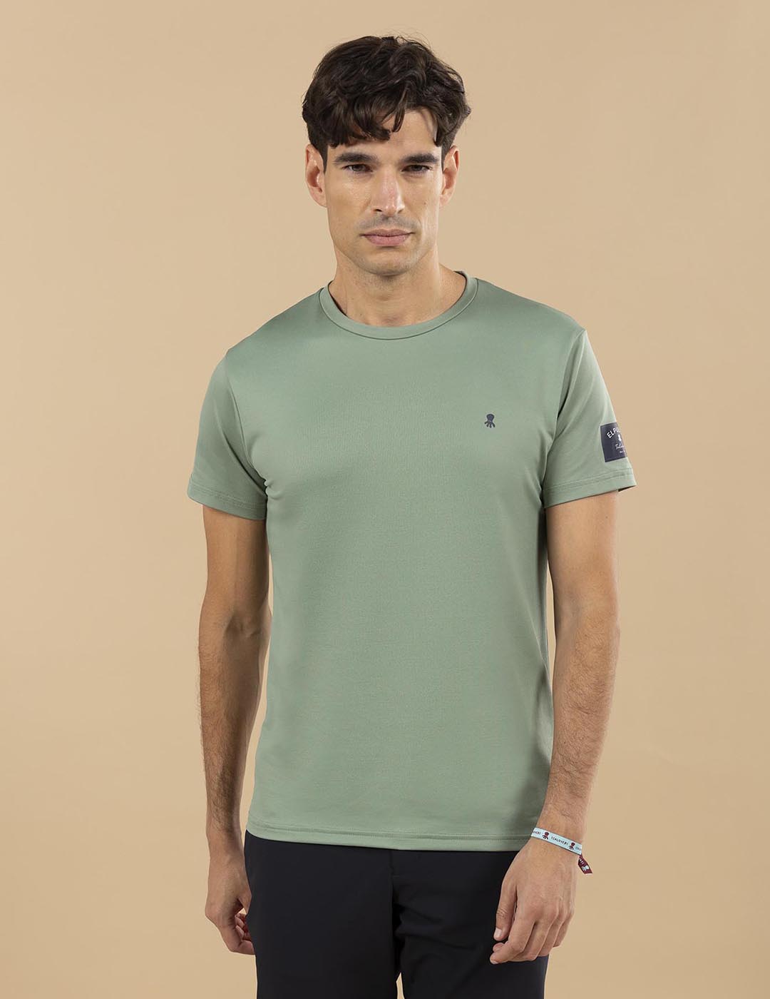 Q-NOVA PREMIUM KHAKI GREEN T-SHIRT