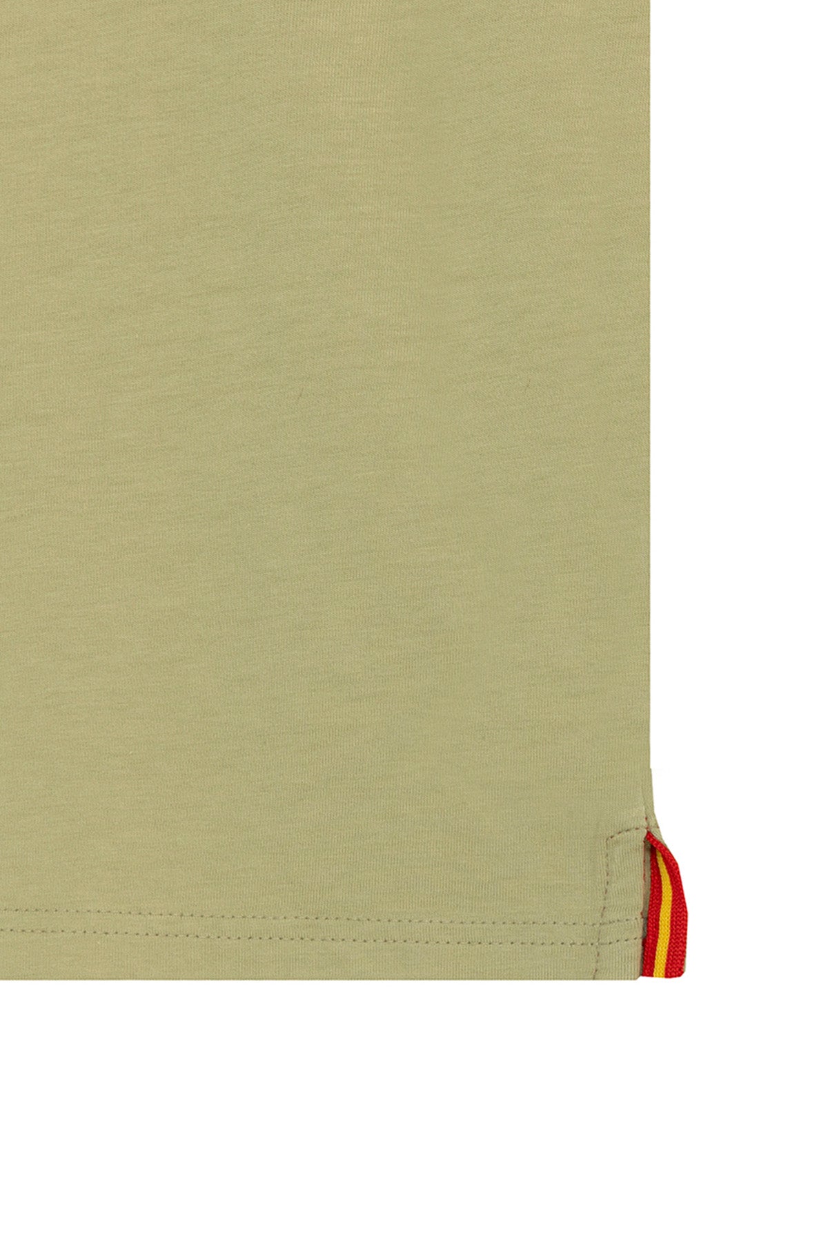 SAGE GREEN FOOTBALL MATCH DRAWN PRINT T-SHIRT