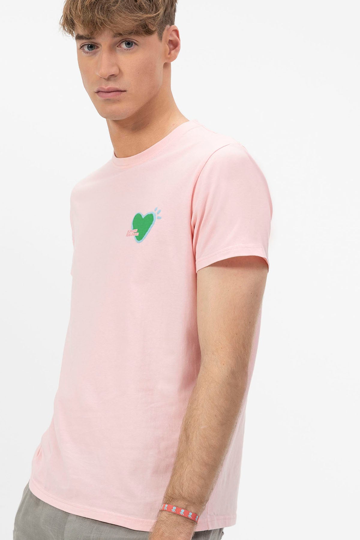 THE ARTIST PRINTED T-SHIRT PINK