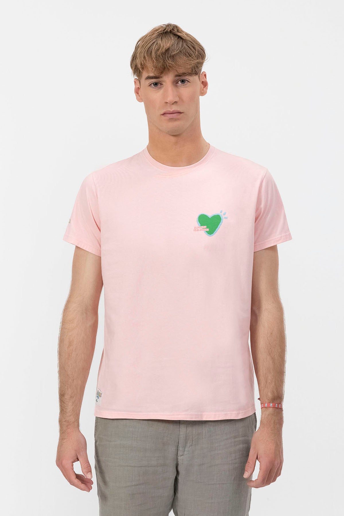 THE ARTIST PRINTED T-SHIRT PINK