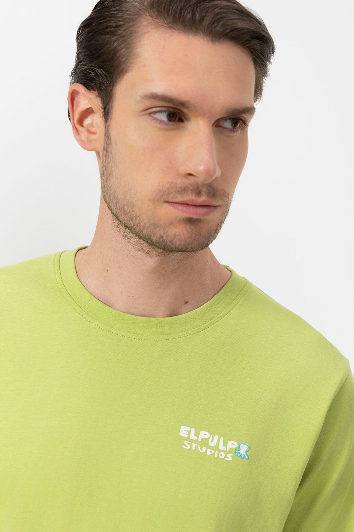 ENJOY LIFE PRINT T-SHIRT PISTACHIO GREEN