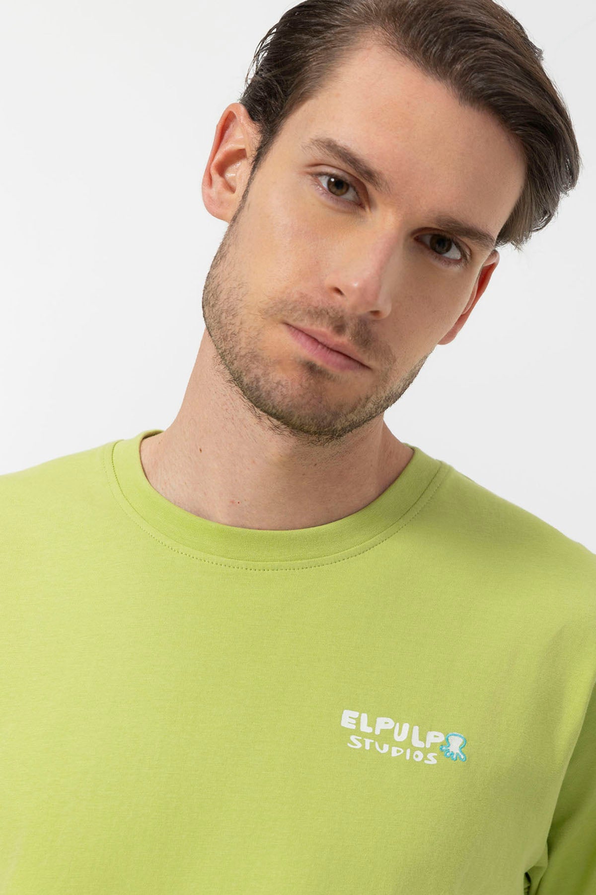 ENJOY LIFE PRINT T-SHIRT PISTACHIO GREEN