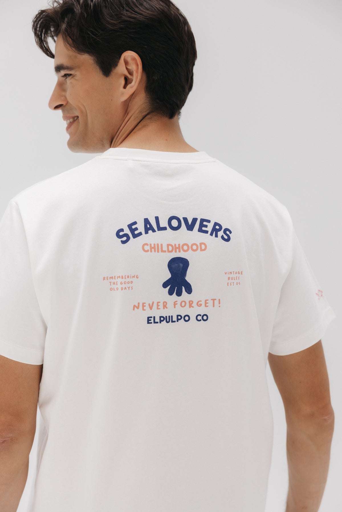 CAMISETA SEALOVERS CHILDHOOD BLANCO PURO