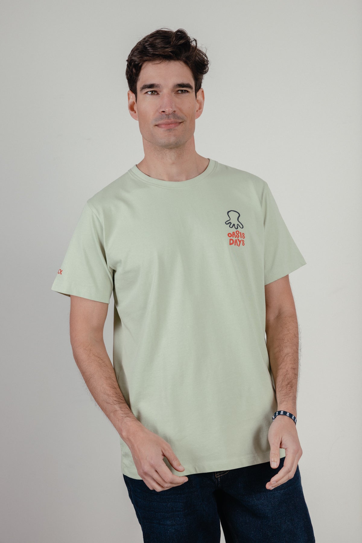 Camiseta oasis day´s verde menta
