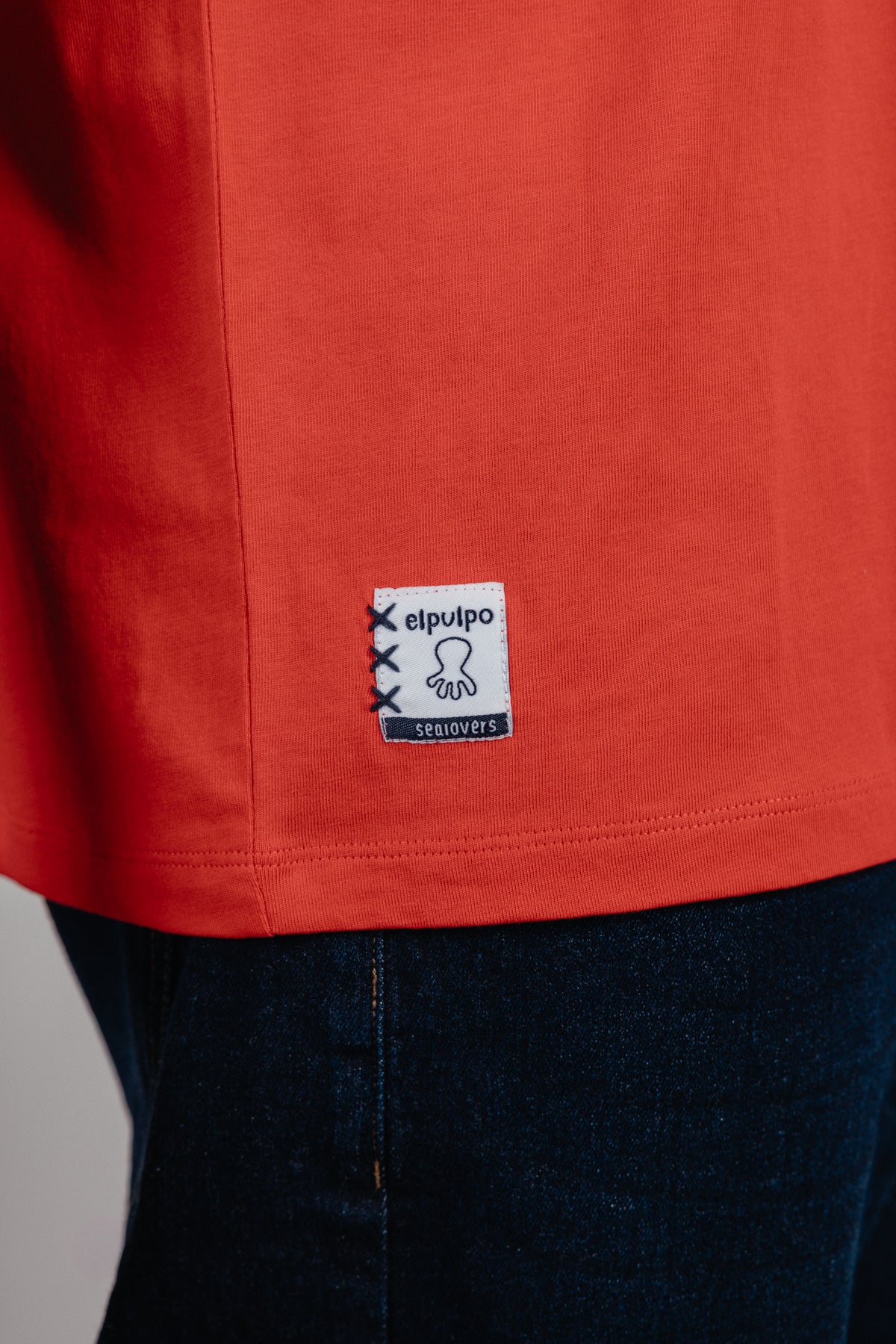 Camiseta estampado my kitchen rojo