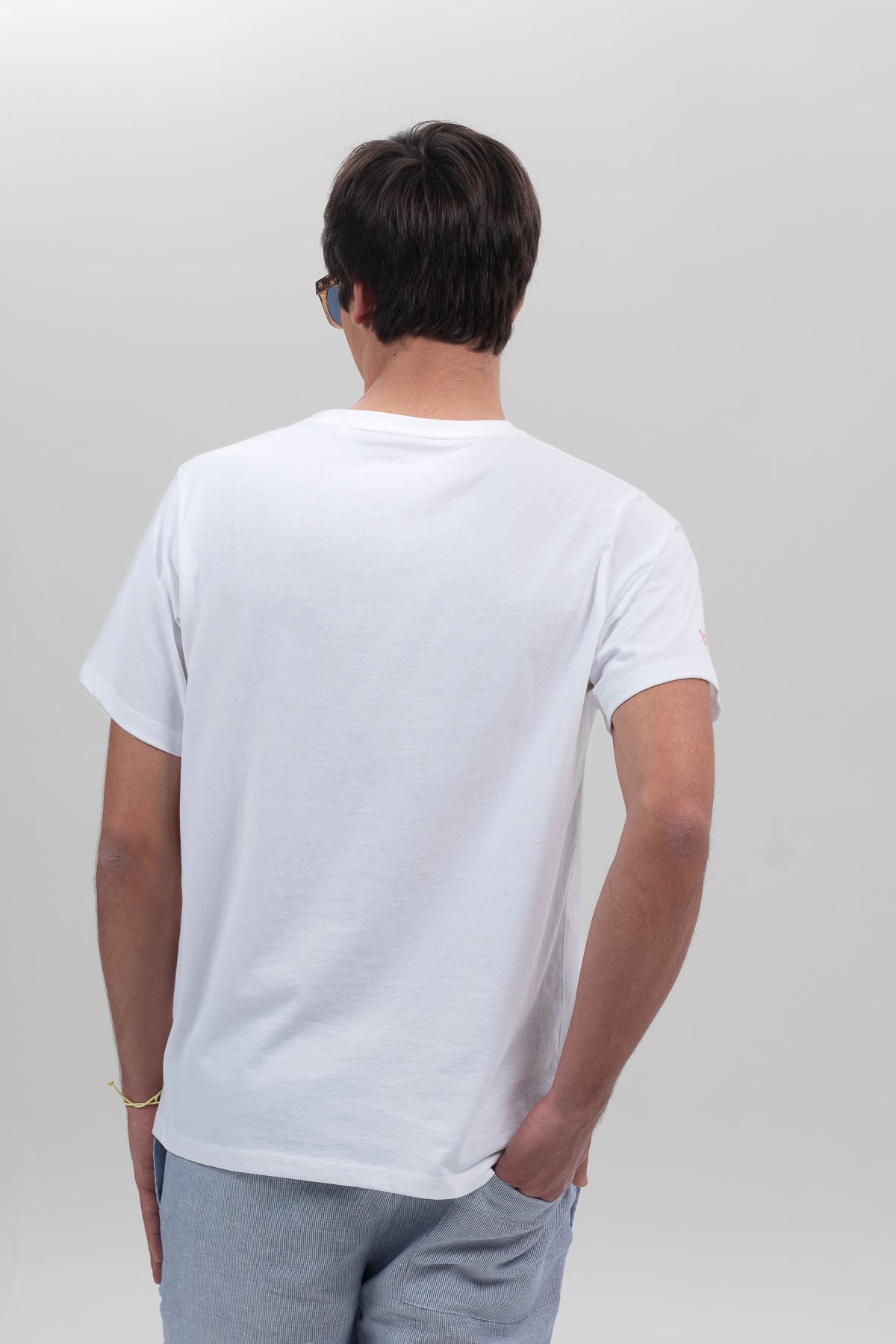 Camiseta elPulpo paddle surf blanco puro