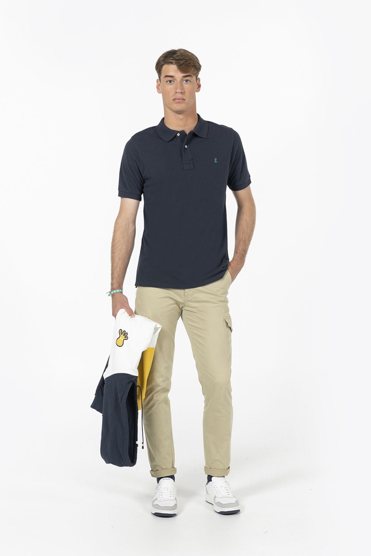 POLO BASIC LOGO NAVY BLUE