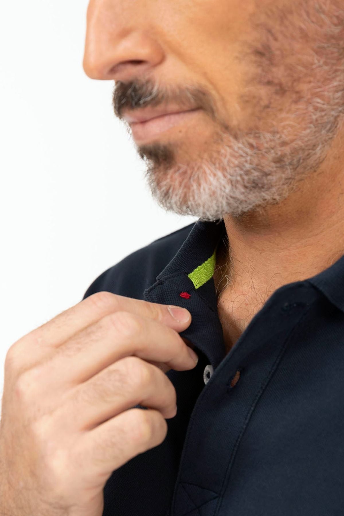 POLO BASIC LOGO AZUL MARINO DELAVÉ